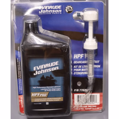 Kit ulei transmisie Evinrude Johnson HPF PRO 946 ml cu pompă